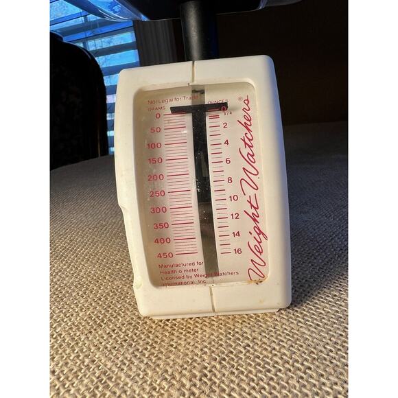 Weight Watchers Vintage Spring Food Scale with Clear Plate - Picture 2 of 10